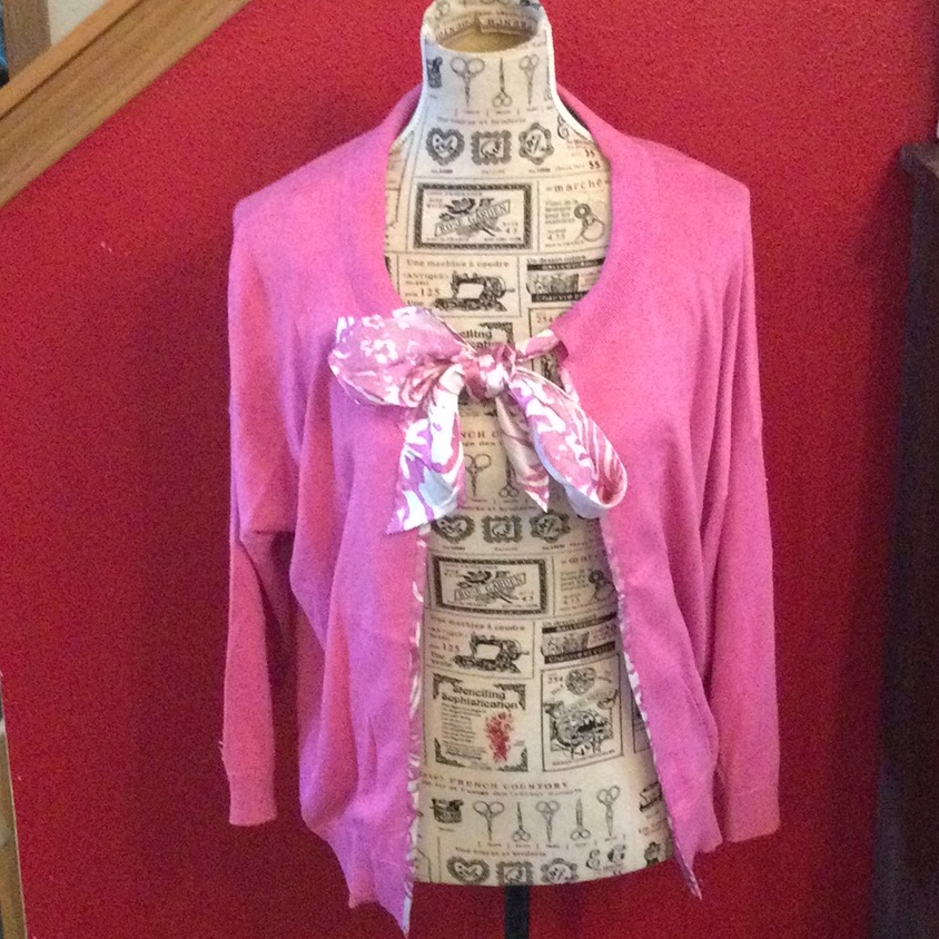 Lovely Pink Cardigan.